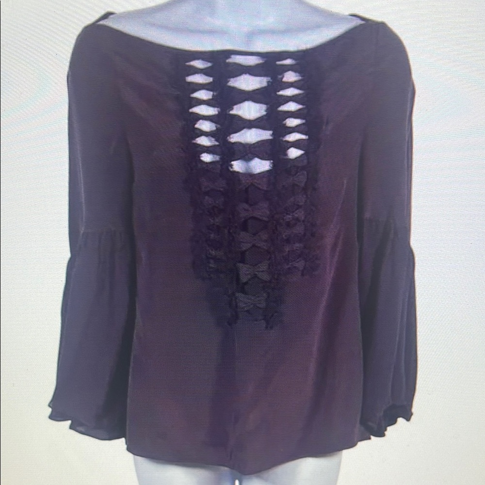 Elegant Purple Women's Top